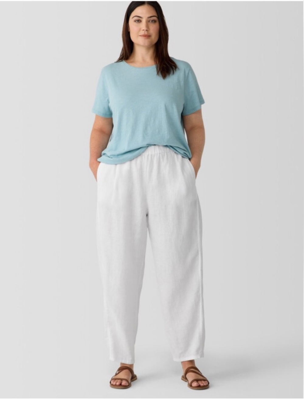 Eileen Fisher Linen Lantern pants